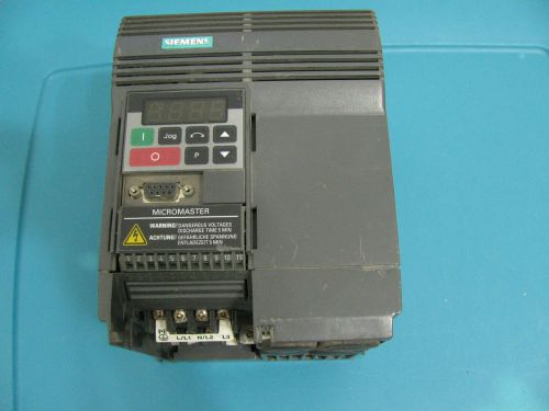 Used Siemens MicroMaster Drive Inverter 6SE9215-8DB40