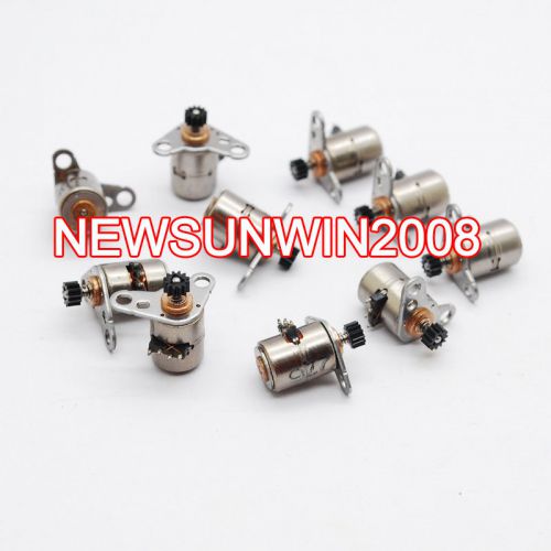 10pcs nidec 3v-5v dc 2 phase 4 wire miniature stepper motor micro stepper motor for sale