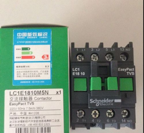 1PCS new Schneider contactor LC1E1810M5N LC1-E1810M5N 220V