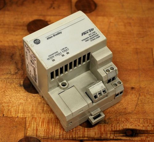 Allen bradley 1794-asb, series c, flex i/o 24vdc power supply rio adapter for sale