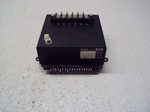 DURANT 49990-408 COUNT CONTROL 15 VDC  USED