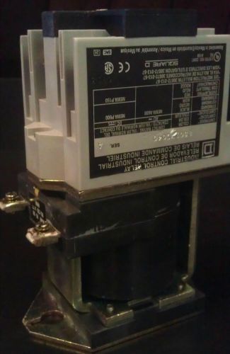New square d industrial control relay model 8501xdo40 series a, type x 8 poles for sale