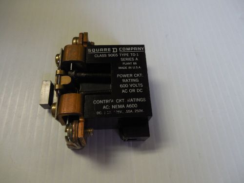 Square d overload relay class 9065 type to-1 ser a 600v for sale
