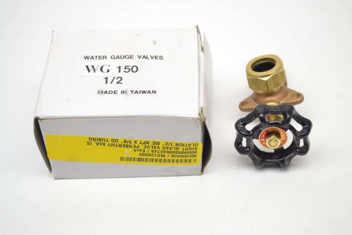 New essex wg-150 water 1/2 in npt gage valve b396846 for sale