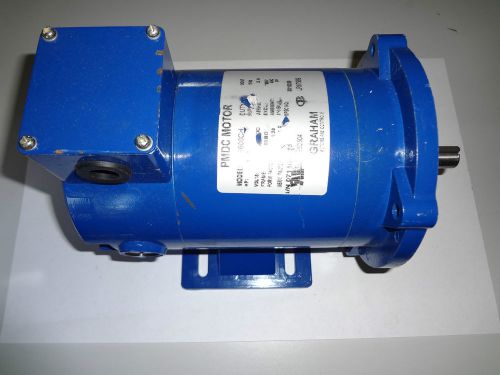 Dc motor, 1/4hp, 90v/1760rpm, tenv, permanent magnet for sale
