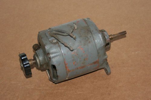SALVAGED VINTAGE G.E. MODEL 5KCP25AC34 1/4 HP FRONT MOUNT ELECTRIC MOTOR