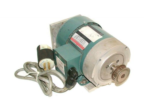 B &amp; b motor &amp; control corp 3 phase ac motor 1/2 hp model sy1211800rb for sale