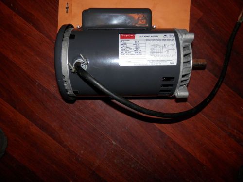 Dayton 3/4 hp jet pump motor model 5k658ba-rpm.3450-ph-1 for sale