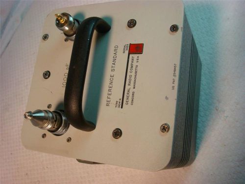 General radio genrad / iet 1404-a 1000 pf standard reference capacitor for sale