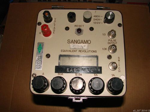 Sangamp  a7 portable watthour standard  calibrator for sale