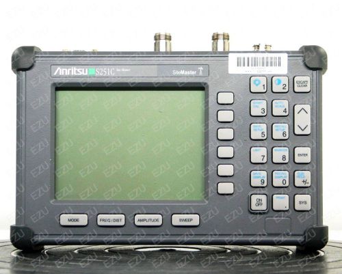 Anritsu s251c site master cable and antenna analyzer, 625 mhz - 2.5 ghz for sale