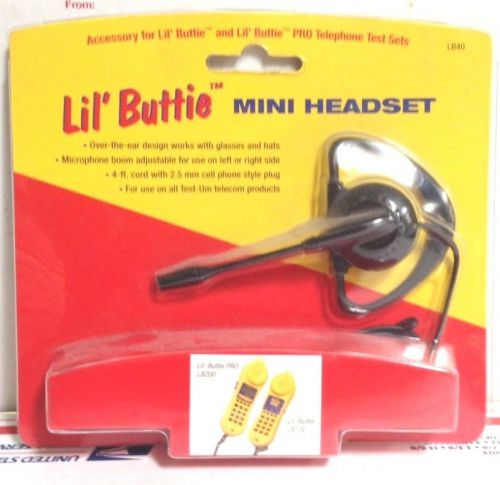 Lil&#039; buttie mini headset #lb40 for sale