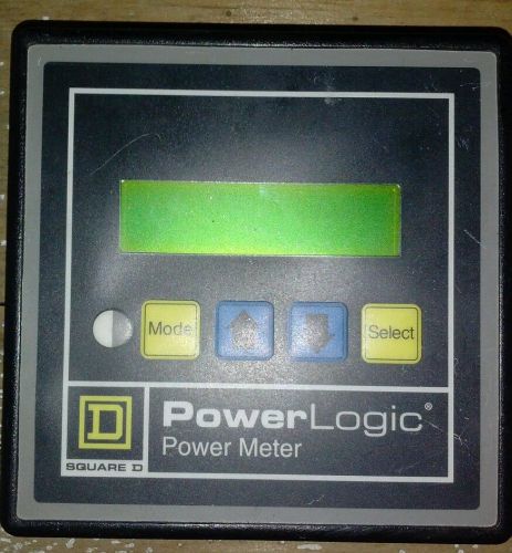 Square D PowerLogic power meter screen/display