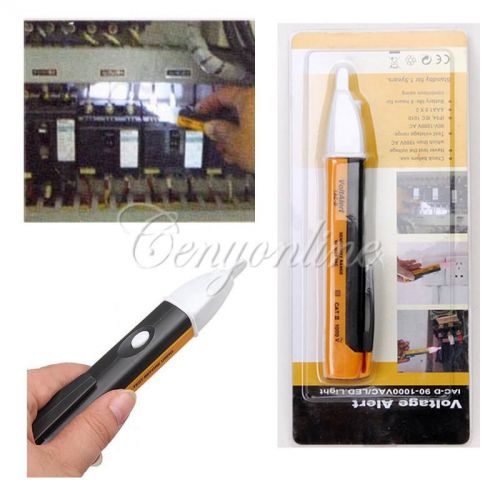 Ac electric power voltage detector sensor tester non-contact pen stick 90to1000v for sale