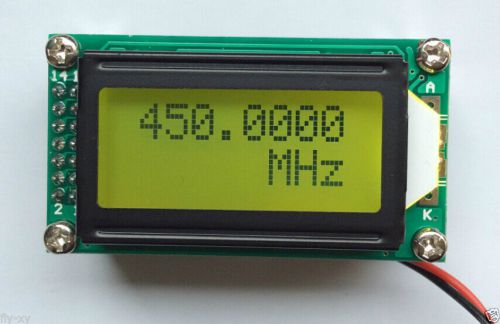 1 mhz ~ 1.1 ghz frequency counter tester measurement for ham radio dc 9v ~ 12v for sale