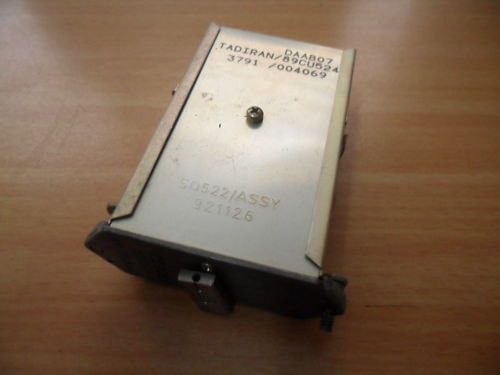 Crystal SW Frequency Selector DAAB07-89-CU524 RT524