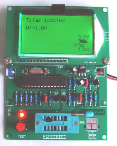 GM328 transistor tester/ ESR table / LCR / frequency meter / square wave genera