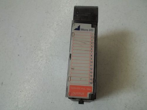 INDUSTRIAL CONTROL EQUIPMENT MIO-ODC-16-202 12/24VDC POS 16POINT OUTPUT *USED*
