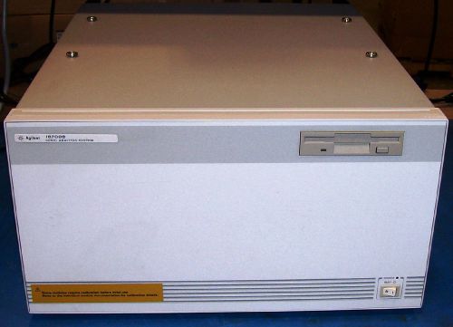 Agilent 16700b logic analyzer with (5) 16717a timing and state modules w/cables for sale