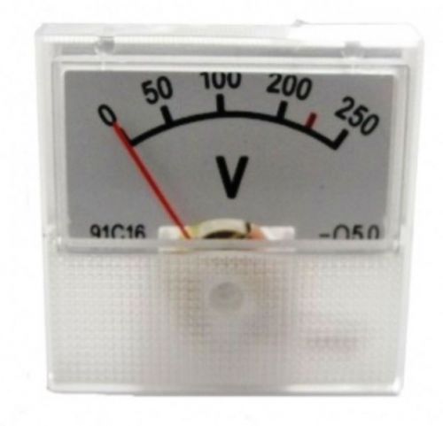 250V Analog Voltmeter - Voltomierz analogowy 250V