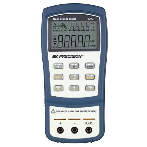 Bk precision 890c 11,000-count, 50 mf dual-display handheld capacitance meter for sale