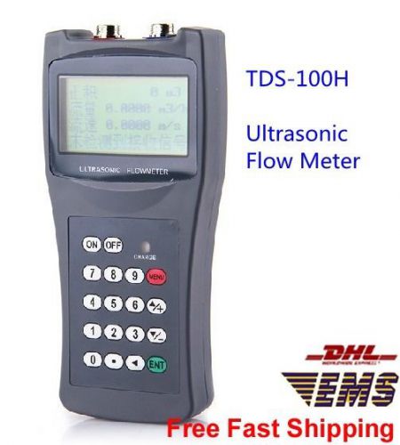 TDS-100H-HM+HS Ultrasonic Flow Meter Flowmeter Clamp on Sensor (DN15-700mm)