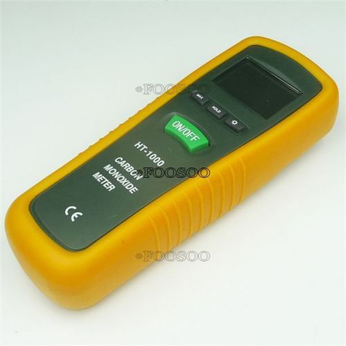 Detector brand new monoxide lcd display carbon gage co meter ht-1000 tester for sale