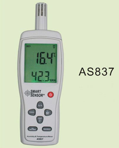 AS837 Handheld Humidity Temperature Gauge Meter Hygrometer Digital AS-837