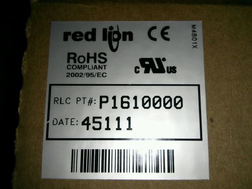 P1610000 red lion controls 1/16 din process control units - w/relay output for sale