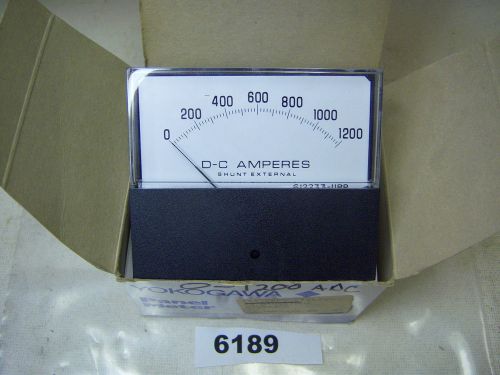 (6189) yokogawa dc amp meter 0-1200 251300drdr8jla w/ 0-51476-49 board for sale