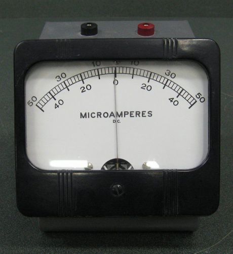 Standard Volts Direct Current 741 Meter DC Ammeter