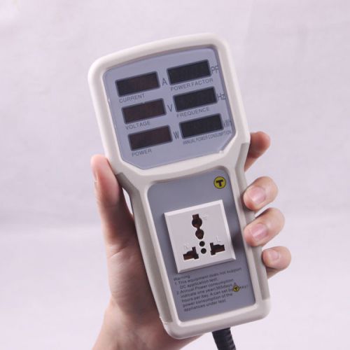Handheld 4500w 20a electric power energy monitor tester socket analyzer hp-9800 for sale