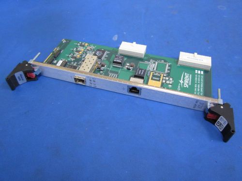 Spirent Abacus 5000 IFI3 Dual Media Rear Card ICG-3001R 81-03569-021-01