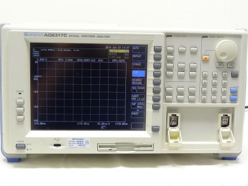 Ando aq6317c optical spectrum analyzer for sale
