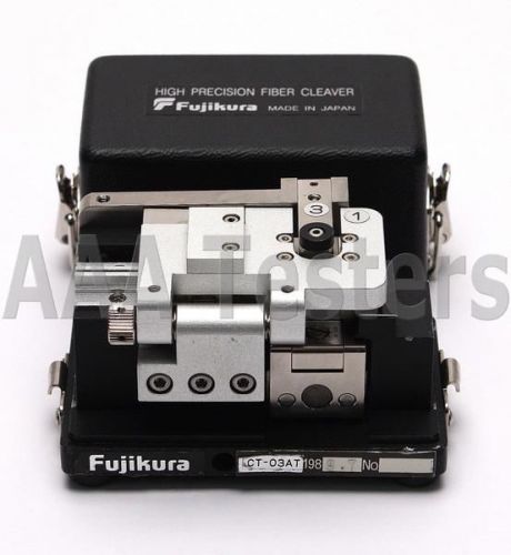 Fujikura ct-03at sm mm high precision fiber optic cleaver ct 03at ct-03 for sale