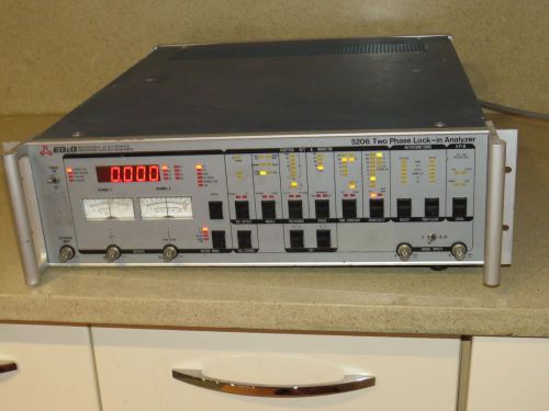 EG&amp;G Princeton Applied Research Model 5206 TWO PHASE LOCK-IN ANALYZER