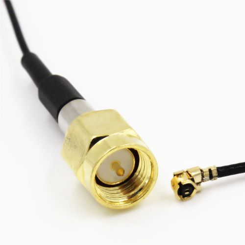 1 x SMA Male Plug to IPX U.FL Female 1.13 Pigtail RF Cable 20cm