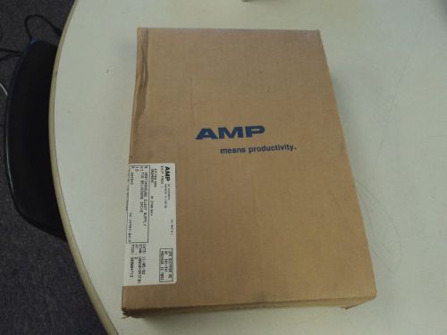 (5) NEW AMP INC. 556411-1 UNDERCARPET POWER SYSTEM ELECTRICAL CONNECTORS
