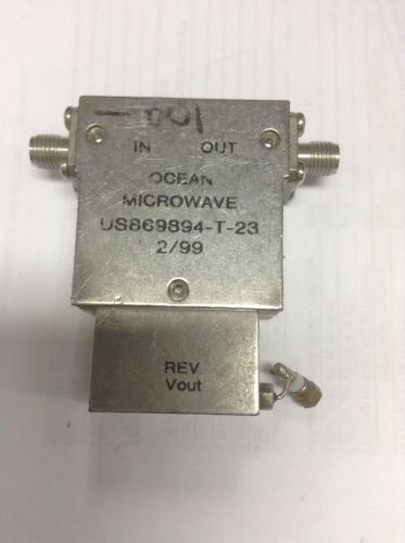 Ocean Microwave US869894-T-23 Coaxial Circulator