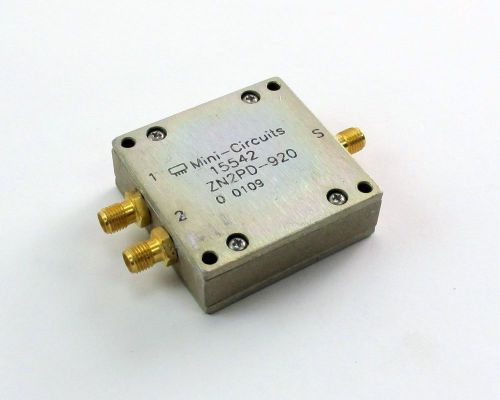 Mini-Circuits ZN2PD-920 Power Splitter/Combiner 2-Way, 50 Ohm, 800 to 920 MHz