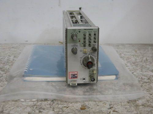 TEKTRONIX 7B80 TIME BASE PLUG-N, 400MHz, MANUAL