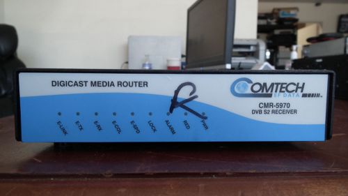Digicast Media Router EF Data Comtech CMR-5970 DVB S2 Receiver