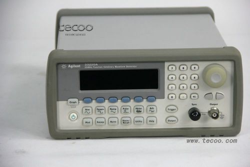 Agilent/hp 33220a function / arbitrary waveform generator for sale