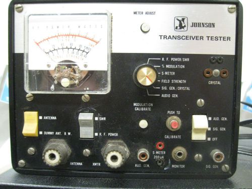BK PRECISION 2040 CB SIGNAL GENERATOR  &amp; johnson Transceiver Tester