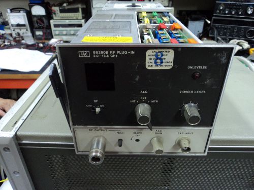 Agilent / hp 86290b rf plug-in 2-18 ghz tested &amp; working for sale