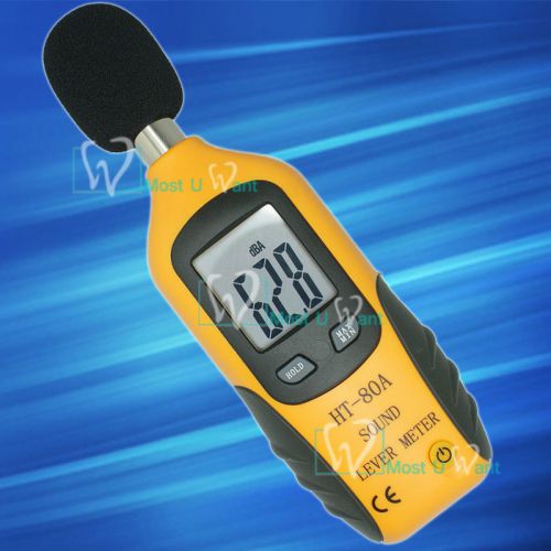 Digital Sound Level Meter Handheld Sound Scale Meter 35-130dB 3dB Accuracy CE