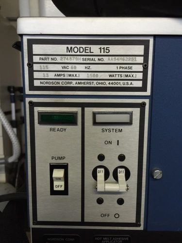 Nordson Hot Melt System MODEL 115