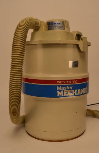 Master Mechanic 6 Gallon Wet Dry Vacuum Cleaner Metal Canister