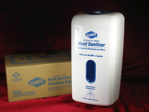 Clorox Touchless Hand Sanitizer Soap Dispenser Bleach-Free NIB