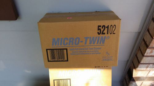 Micro-Twin 52102 Double Roll Covered Bath Tissue Dispenser